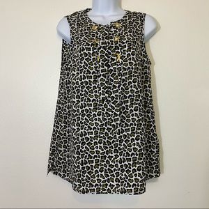 Michael Kors Ladies Medium Animal Print Tank Top